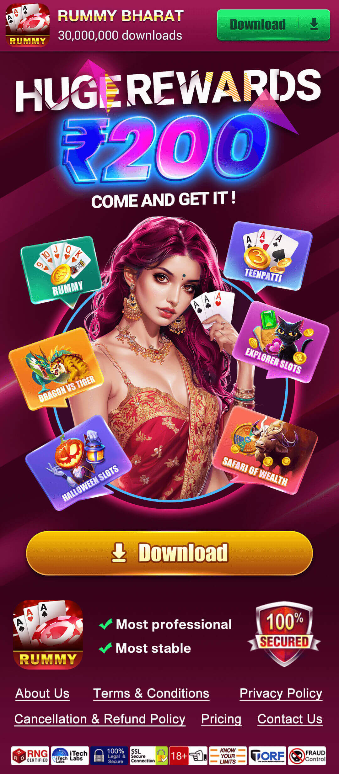 Rummy Bharat promotional banner